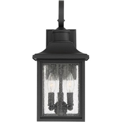  John Timberland Moray Bay Mission Outdoor Wall Light Fixture Black 17 3/4" Clear Seedy Glass For Post Exterior Barn Deck House Porch Yard Posts Patio