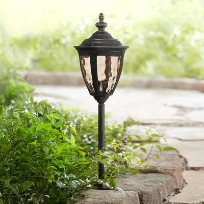  John Timberland Bellagio Collection 22 1/2" High Bronze Landscape LED Path Light