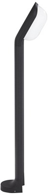 John Timberland Marketa 35 1/2"H Black LED Landscape Bollard Lights Set Of 2