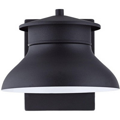  John Timberland Modern Outdoor Wall Light Fixture LED Black 5" Non Glass Dark Sky For Exterior House Porch Patio Deck Barn