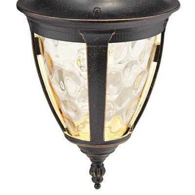  John Timberland Bellagio 26 1/2" High Black Down-Arm Landscape LED Path Light