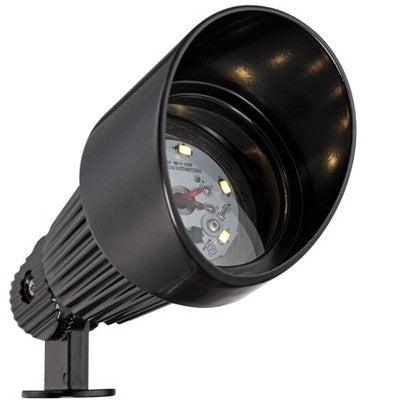  John Timberland Hooded Black 10-Piece LED Landscape Spot Light Set
