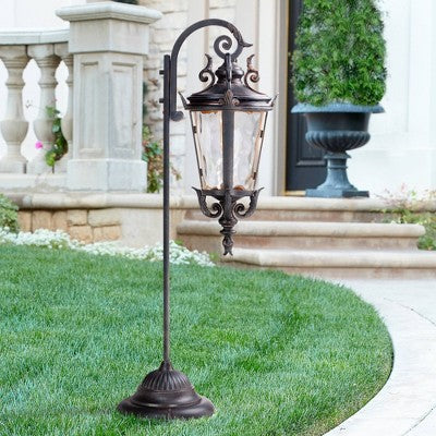  John Timberland Casa Marseille™ 35"H Bronze LED Path Lights Set Of 2