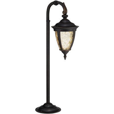  John Timberland Bellagio 26 1/2" High Black Down-Arm Landscape LED Path Light