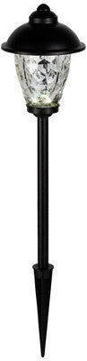  John Timberland Concord Black 18" High LED Landscape Path Lights Set Of 2