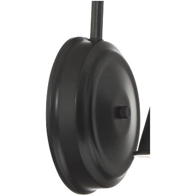  John Timberland Rustic Industrial Farmhouse Outdoor Barn Light Fixture Black Gooseneck Arm 13" For Exterior Barn Deck House Porch Yard Patio Outside