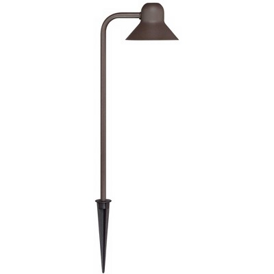  John Timberland Jayce 18 1/2" High Bronze LED Landscape Path Lights Set Of 2