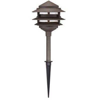 John Timberland Pagoda Complete Outdoor 9-Piece LED Landscape Lighting Set