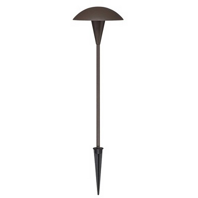  John Timberland Mushroom Bronze 10-Piece Outdoor LED Landscape Lighting Set