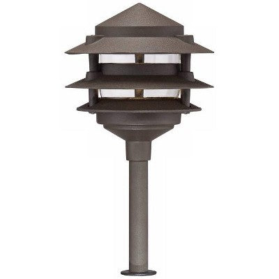  John Timberland Pagoda 12-Piece Complete Outdoor LED Landscape Lighting Set