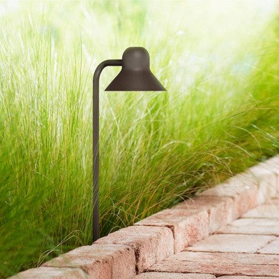  John Timberland Jayce 18 1/2" High Bronze LED Landscape Path Lights Set Of 2