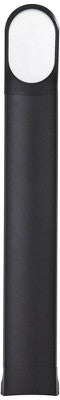  John Timberland Marketa 35 1/2"H Black LED Landscape Bollard Lights Set Of 2