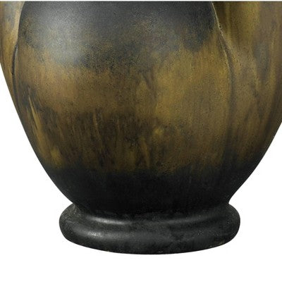  John Timberland Mediterranean Tabletop Water Fountain 24" High Cascading Jug For Table Desk Yard Garden Patio Home Relaxation