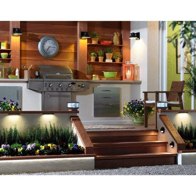  John Timberland Modern Outdoor Wall Light Fixture LED Black 5" Non Glass Dark Sky For Exterior House Porch Patio Deck Barn