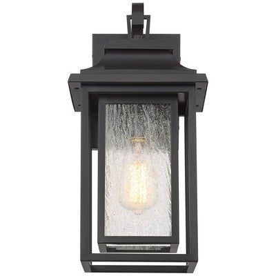  John Timberland Cecile Modern Outdoor Wall Light Fixture Painted Bronze 17 3/4" Seeded Clear Glass For Post Exterior Barn Deck House Porch Yard Patio