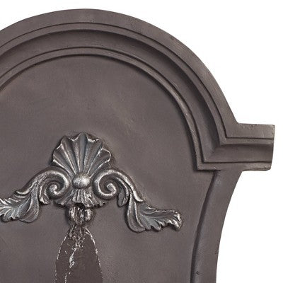  John Timberland Tivoli Grey Ornate Rustic Outdoor 2 Tier Outdoor Wall Water Fountain 33" For Yard Backyard Garden Patio Home Deck Porch House Exterior