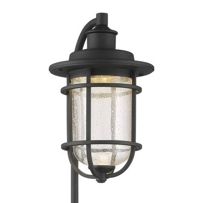  John Timberland Markham 26 1/2" High Textured Black LED Landscape Path Light