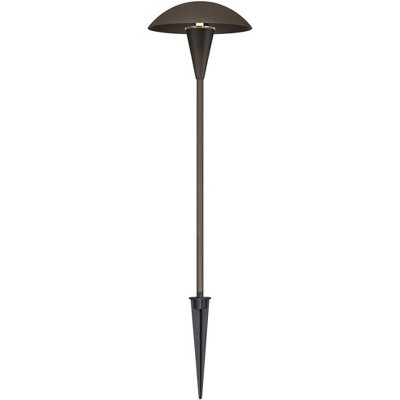  John Timberland Large Mushroom 18" High Bronze Low Voltage LED Path Light