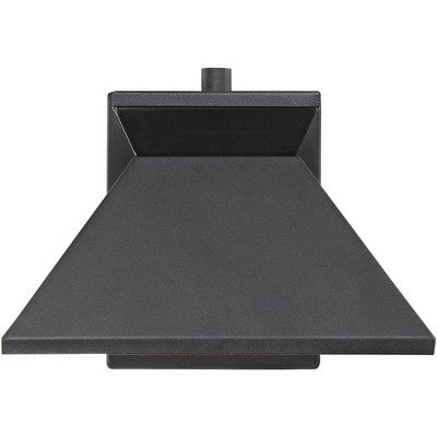  John Timberland Whatley Modern Outdoor Wall Light Fixture Black LED 6 1/4" Metal Shade For Post Exterior Barn Deck House Porch Yard Posts Patio Home