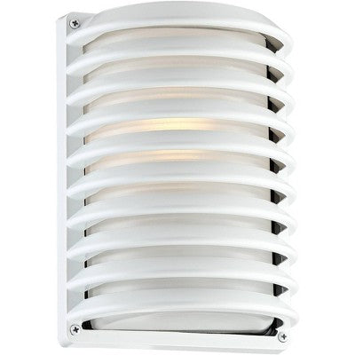  John Timberland Modern Industrial Outdoor Wall Light Fixture White Grid 10" Frosted Glass For Post Exterior Barn Deck House Porch Yard Posts Patio