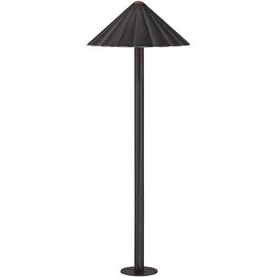  John Timberland Davenport Bronze Scalloped 3 Watt LED Landscape Path Light