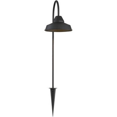  John Timberland Westley 23" High Black LED Landscape Path Light Set Of 2
