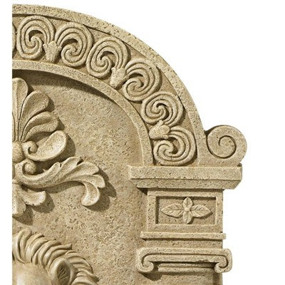  John Timberland Lion Face Rustic Outdoor Wall Water Fountain 31" Regal For Yard Garden Patio Home Deck Porch House Exterior Balcony Roof Relaxation