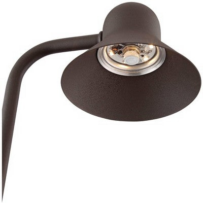  John Timberland Jayce 18 1/2" High Bronze LED Landscape Path Lights Set Of 2