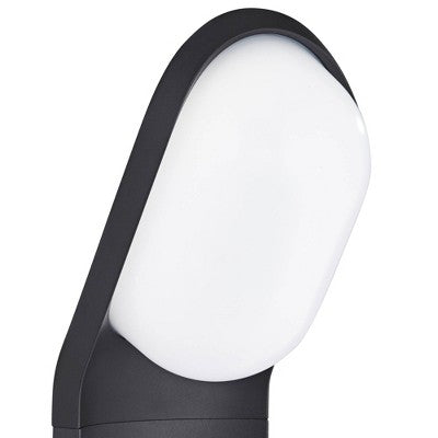  John Timberland Marketa 35 1/2"H Black LED Landscape Bollard Lights Set Of 2