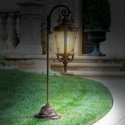  John Timberland Casa Marseille™ 35"H Bronze LED Path Lights Set Of 2