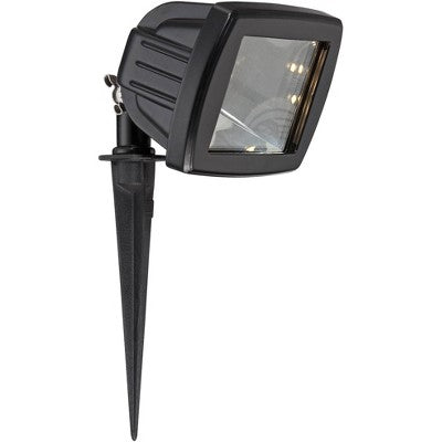  John Timberland Libra Black Low Voltage LED Landscape Flood Light