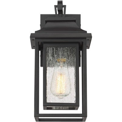  John Timberland Cecile Modern Outdoor Wall Light Fixture Painted Bronze 15" Seeded Clear Glass For Post Exterior Barn Deck House Porch Yard Patio Home