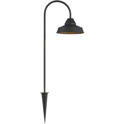  John Timberland Westley 23" High Black LED Landscape Path Light Set Of 2