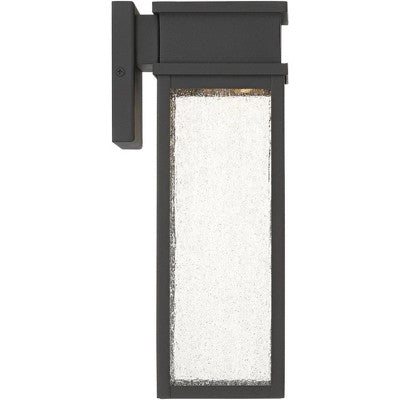  John Timberland Sintef 14 1/4" High Sand Black LED Outdoor Wall Light